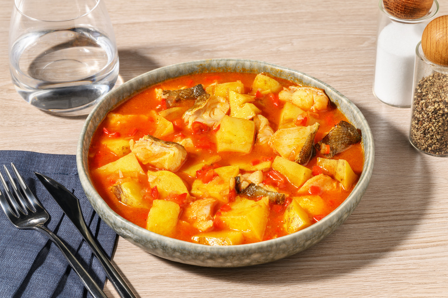 Bacalao ajoarriero al estilo leonés