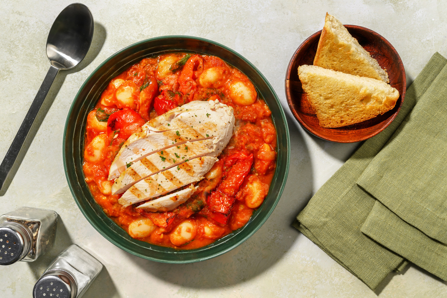 Chicken and Smoky Bean Casserole