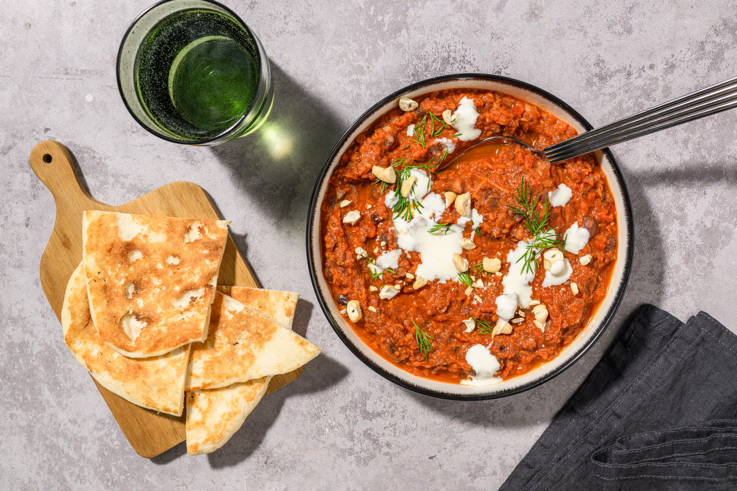 Rajma makhani : haricots & crème à l’aneth