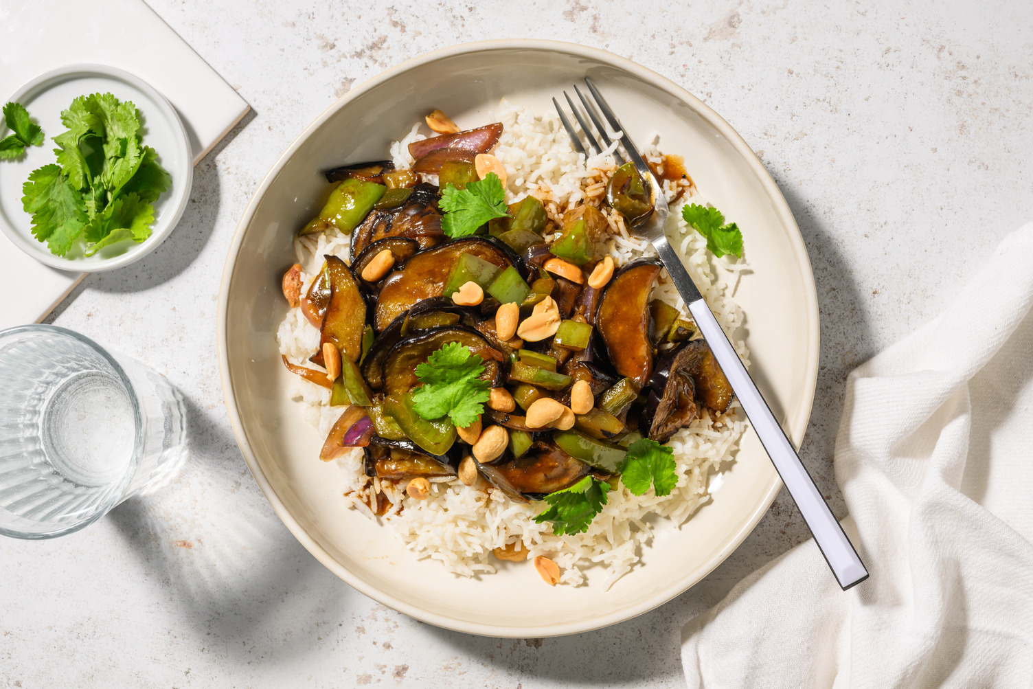 Wok de légumes façon Di San Xian