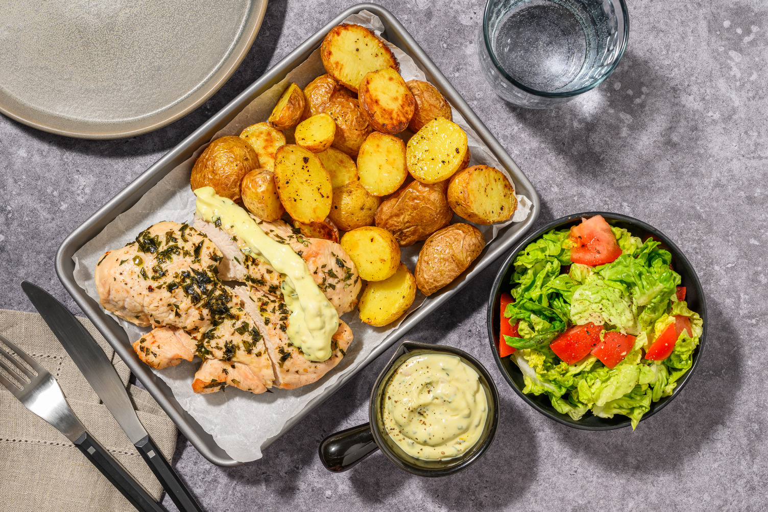 Double Turkey in Bearnaise Sauce