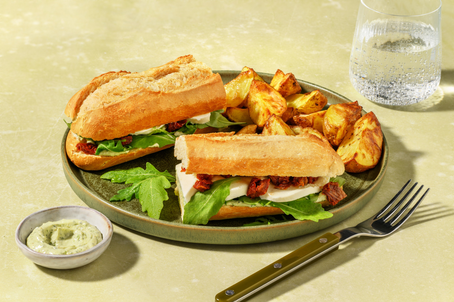 Sandwich italien tomates séchées & mozza