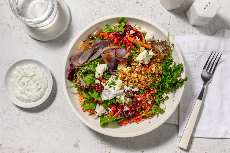 La Beyrouth : betterave, boulgour & zaatar