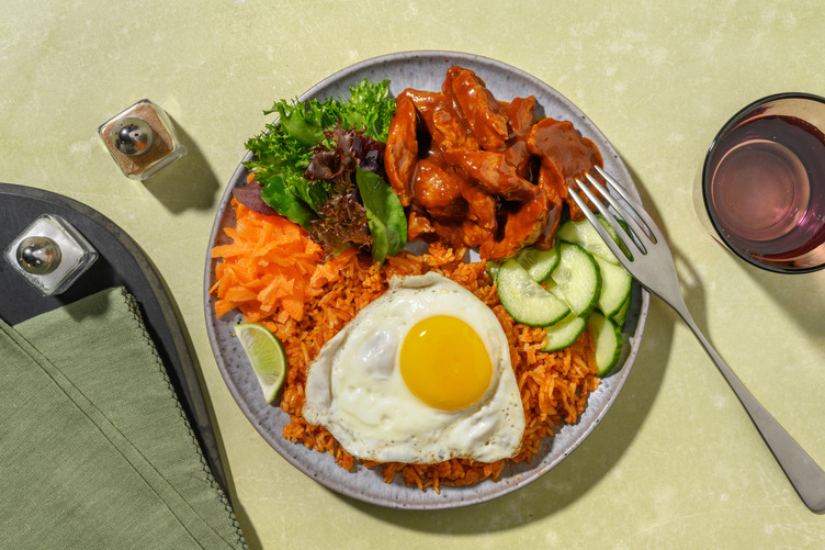 Le lôc lac Végé : émincés veggie à la cambodgienne