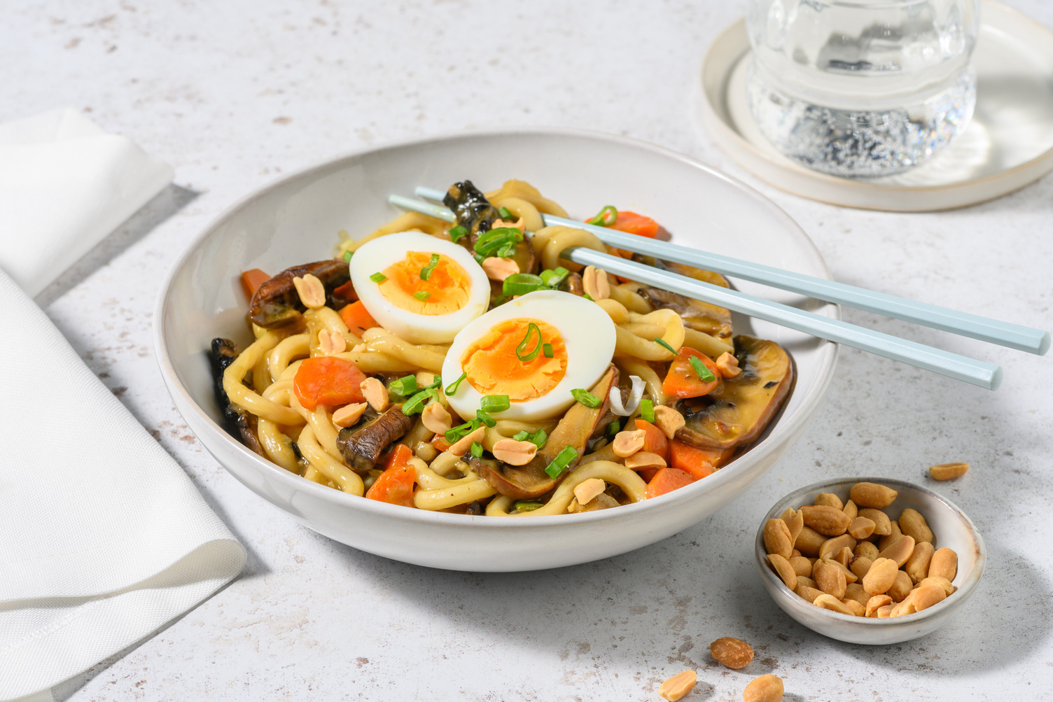 Kare udon : nouilles sautées au curry