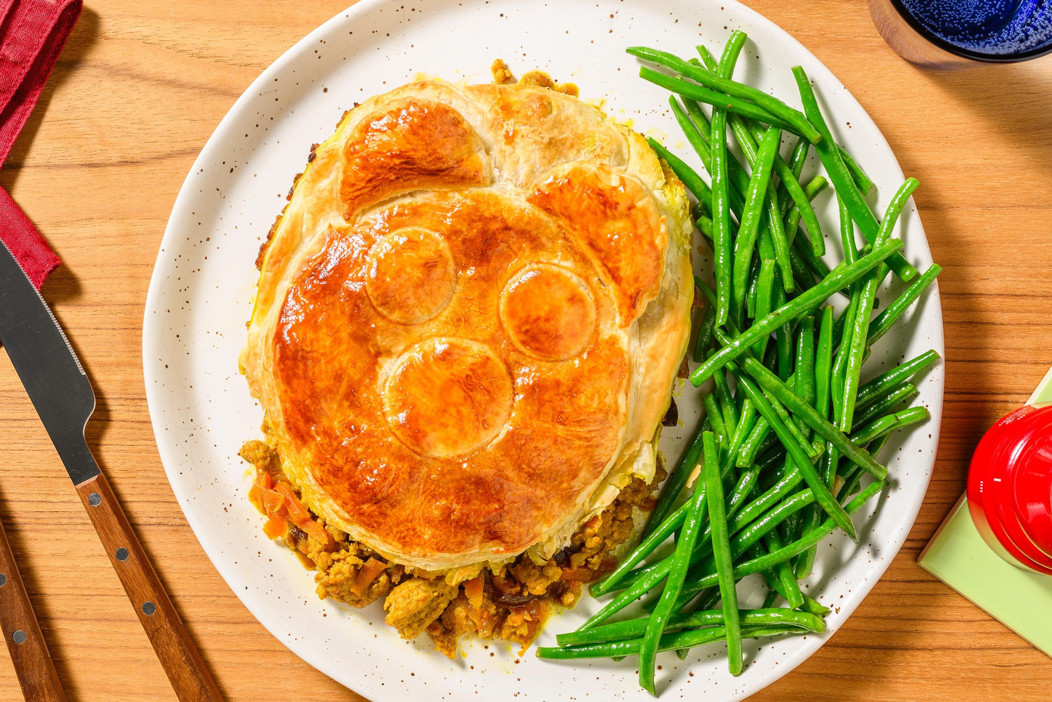 Paddington's favoriete hartige gehakttaart