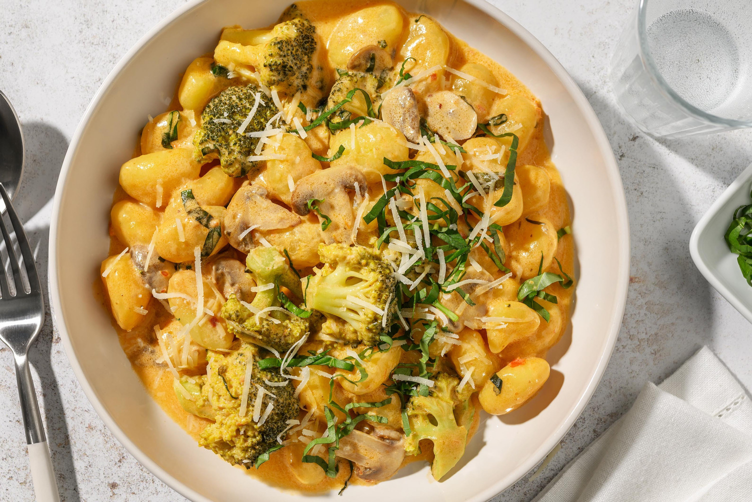 Gnocchi-Pfanne mit Broccoli