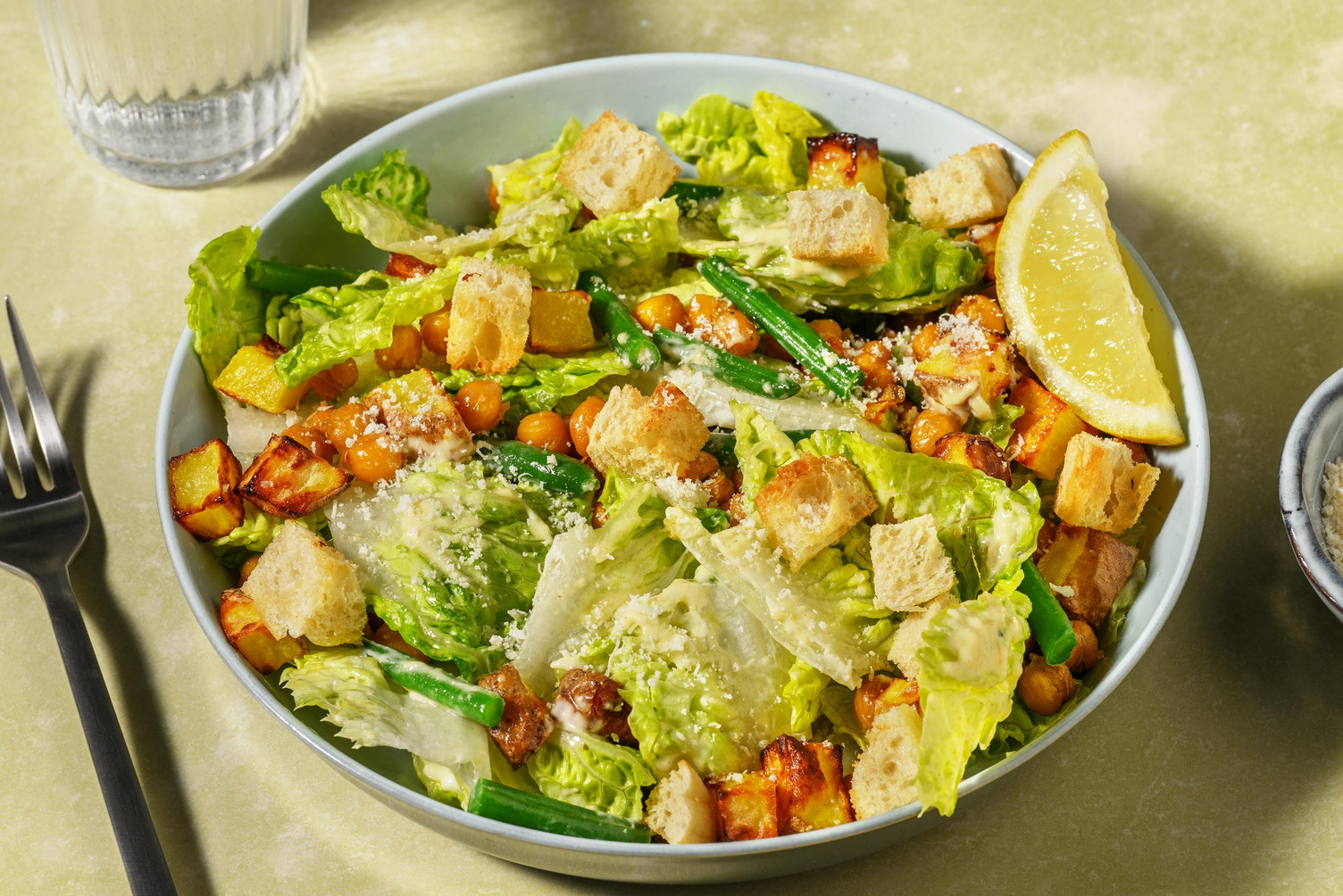 Chicken Caesar Inspired Salad
