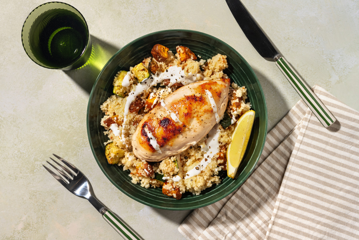 Warming Spiced Chicken Harvest Bowl