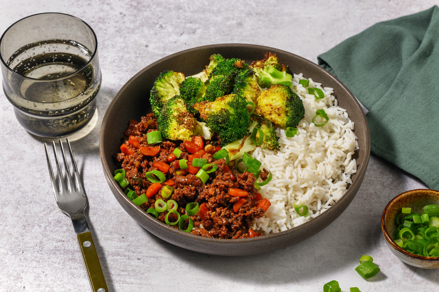 Bowl bœuf & carotte sauce hoisin