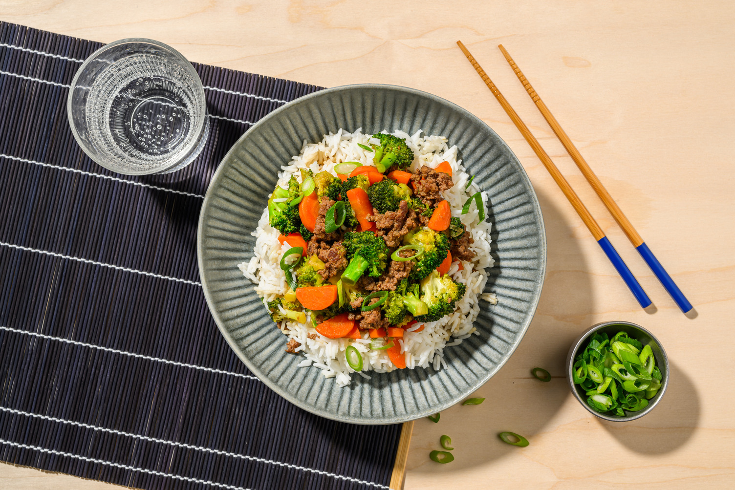 Bowl bœuf & carotte sauce hoisin-soja
