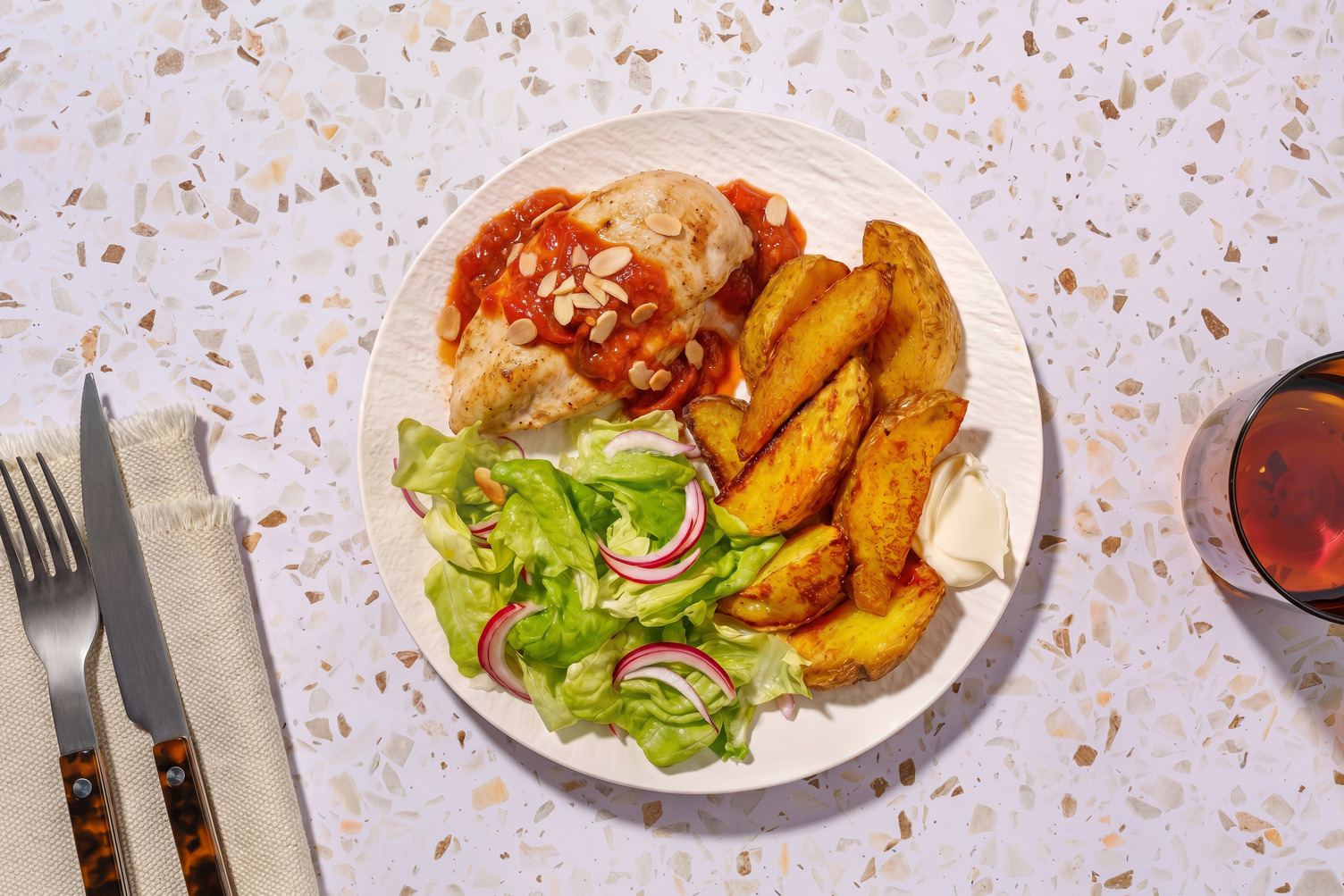 Hot and Spicy Chicken and Chilli-Tomato Relish