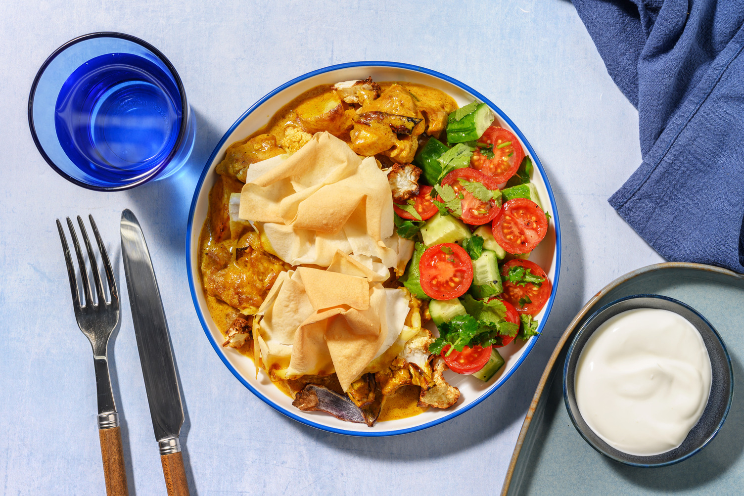 Ultimate Butter Chicken Filo Pie