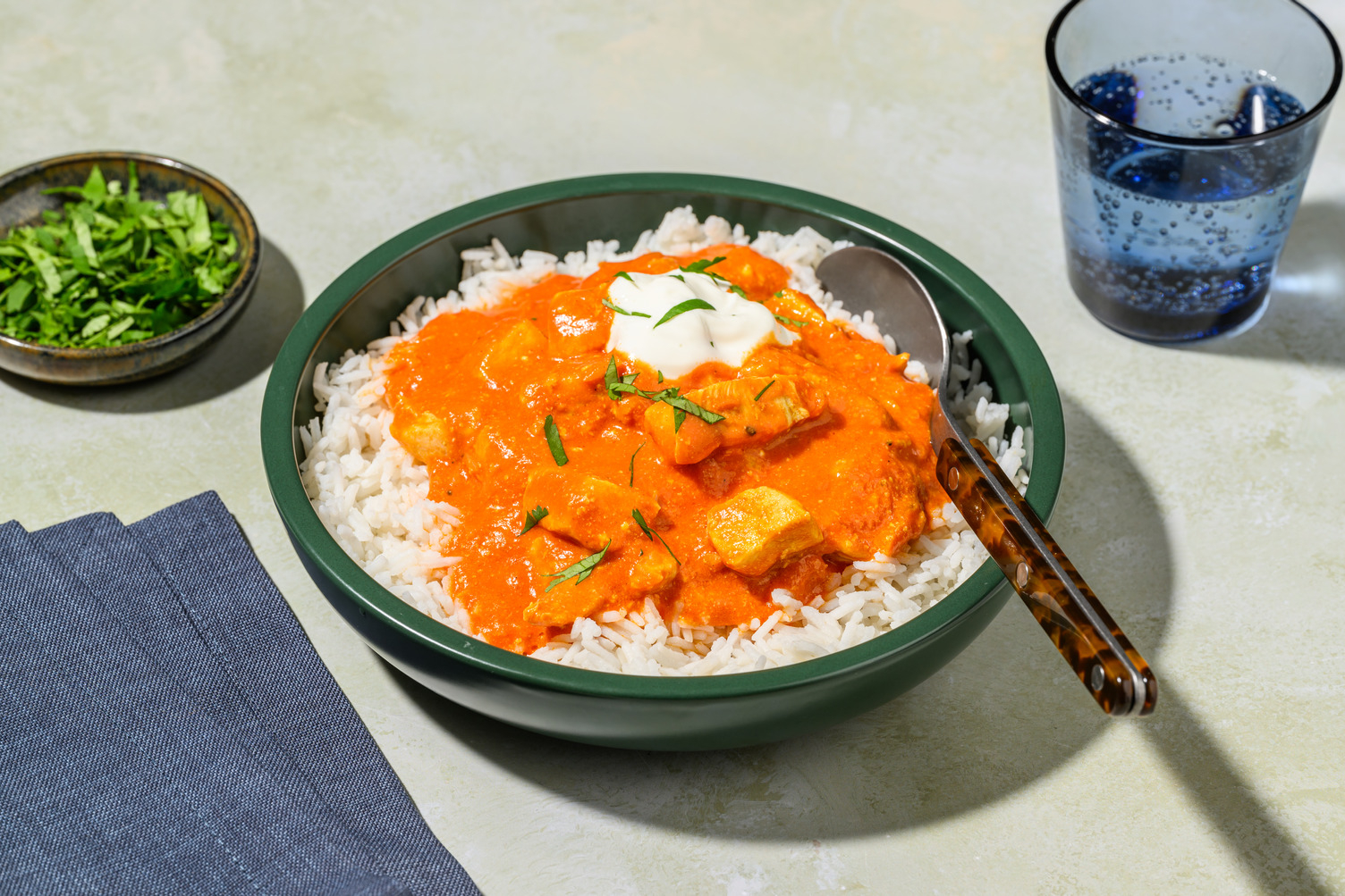 Le Végé : tikka masala aux émincés veggie
