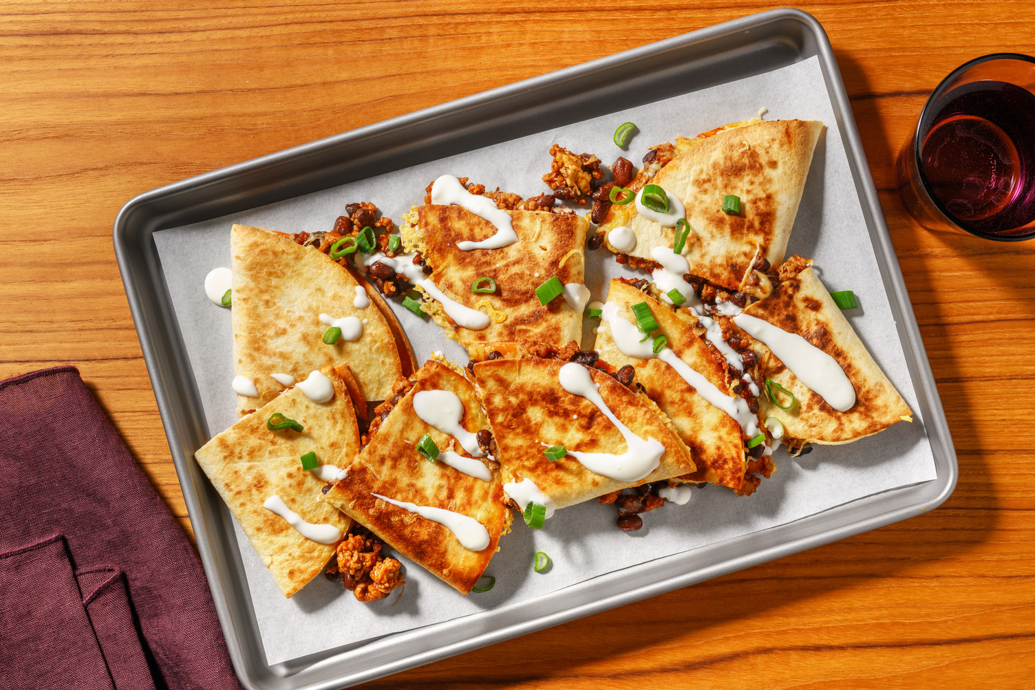 Chipotle Pork Quesadillas