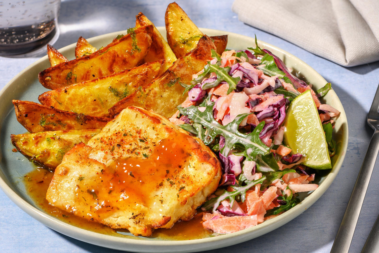 Caribbean Style Jerk Halloumi Steaks