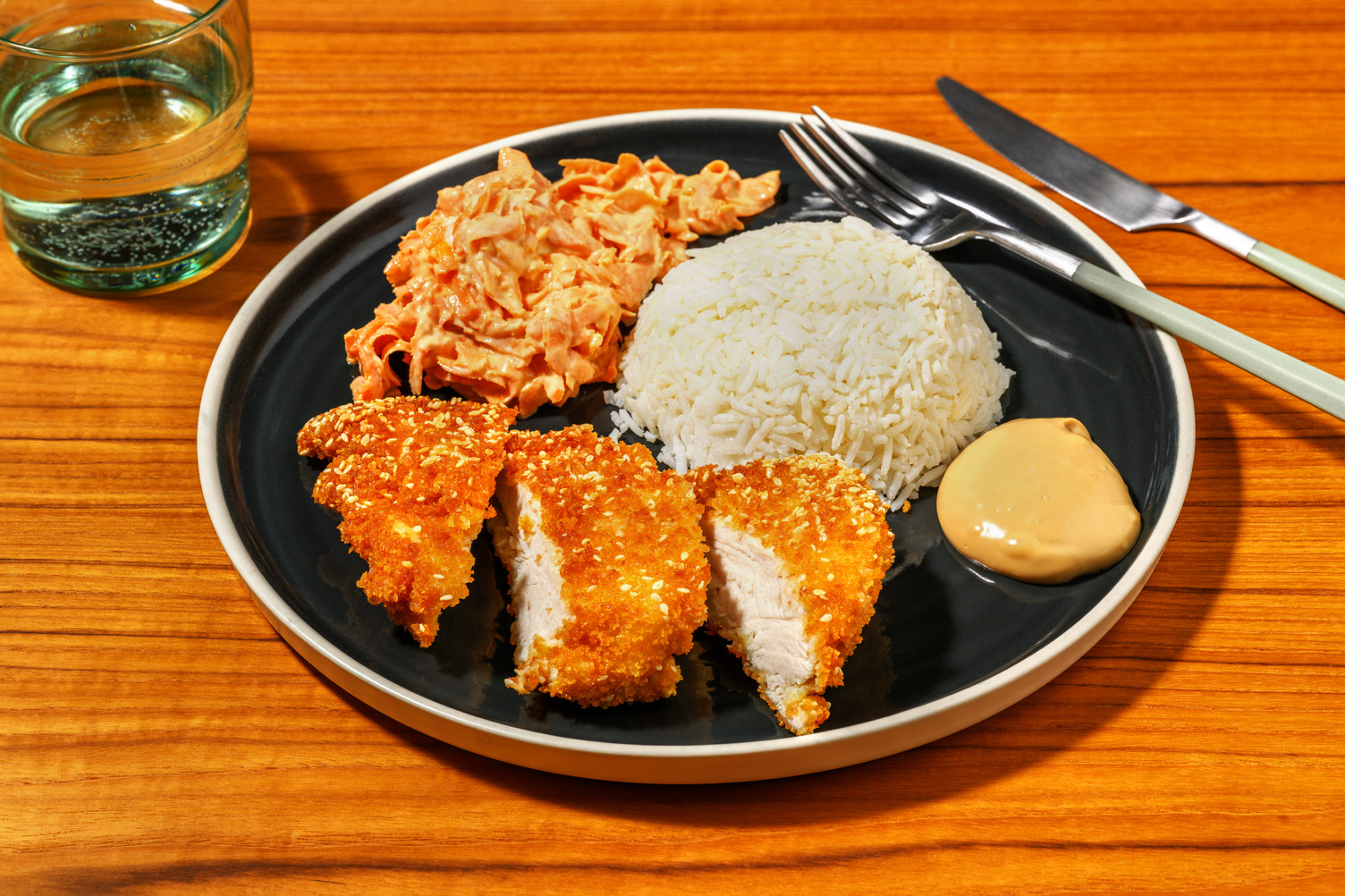 Poulet pané façon Katsu japonais