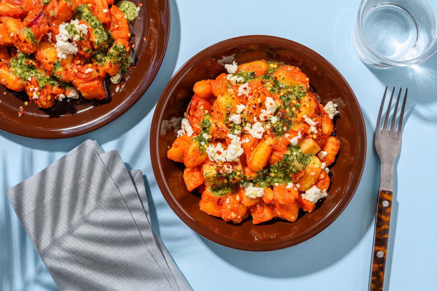 Gnocchi in Feta-Tomatensoße