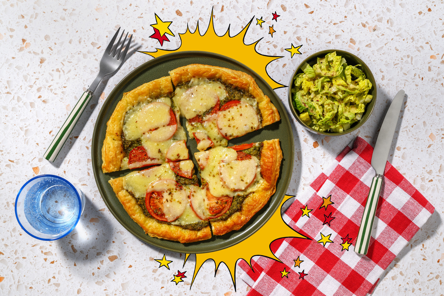 Tarte élégante aux tomates de Mme Agecanonix