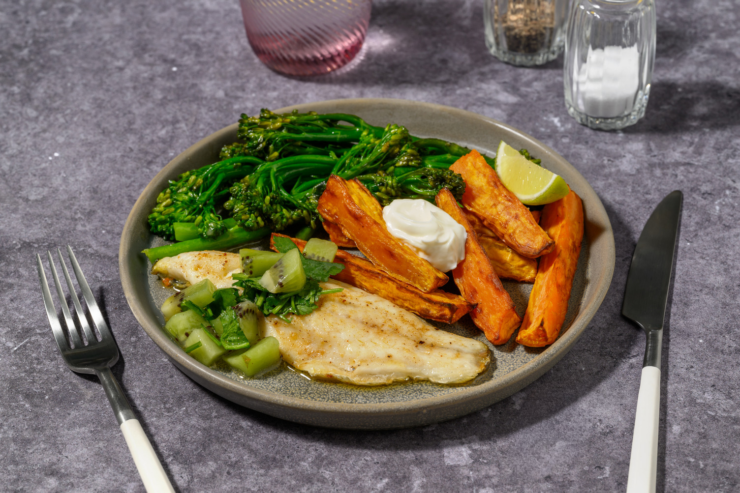 Peri Peri Spiced Basa and Mango-Coriander Salsa