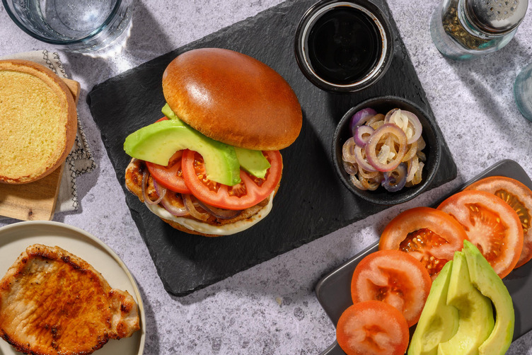 'El Gordito' - Burger di coppa di maiale e avocado