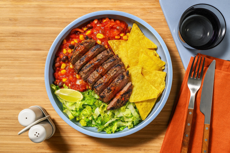 Mexican Bake mit Hüftsteak vom Weiderind