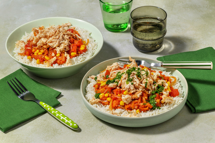 Cowboychili med kylling