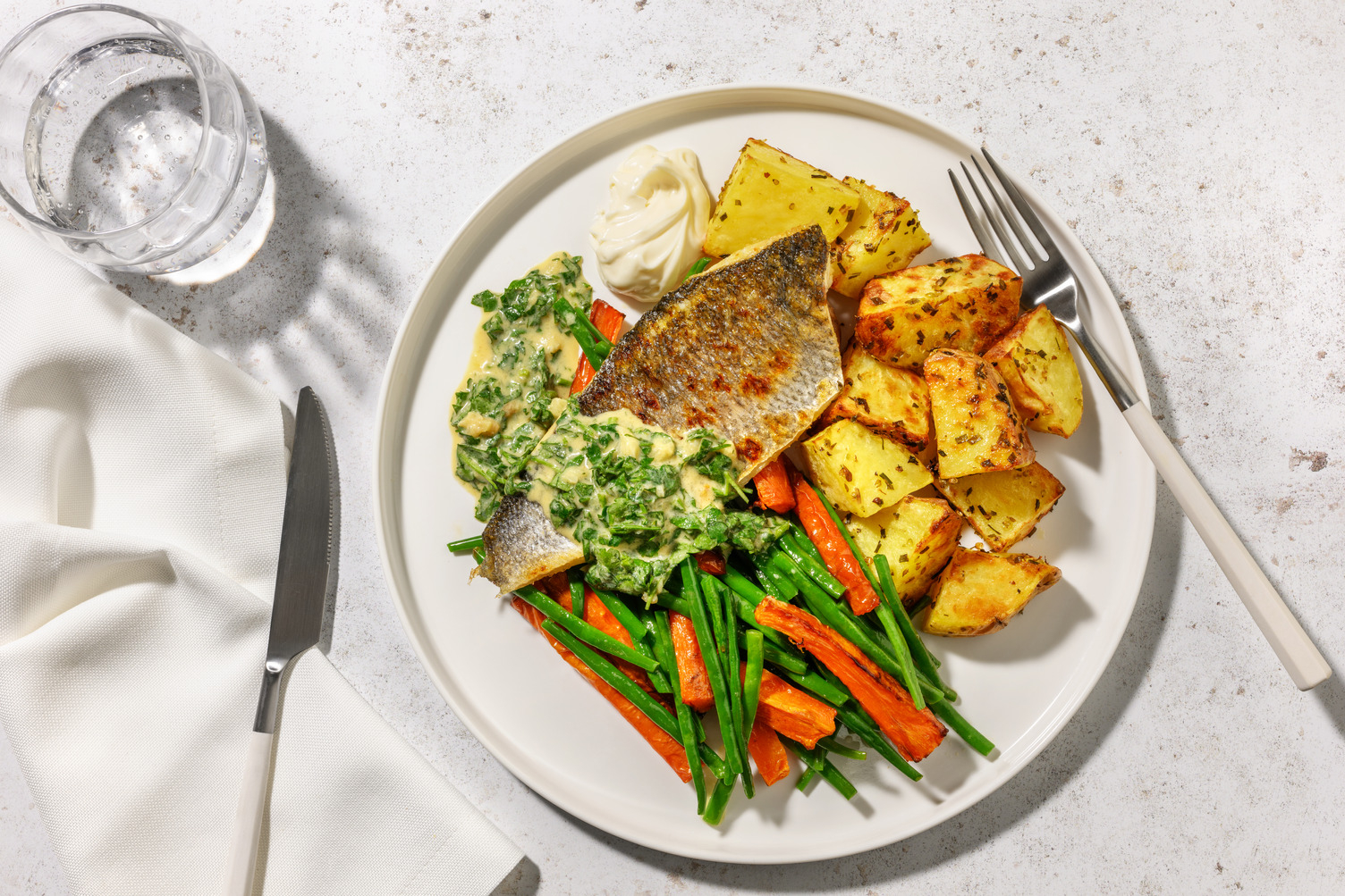 Crispy Skinned Salmon