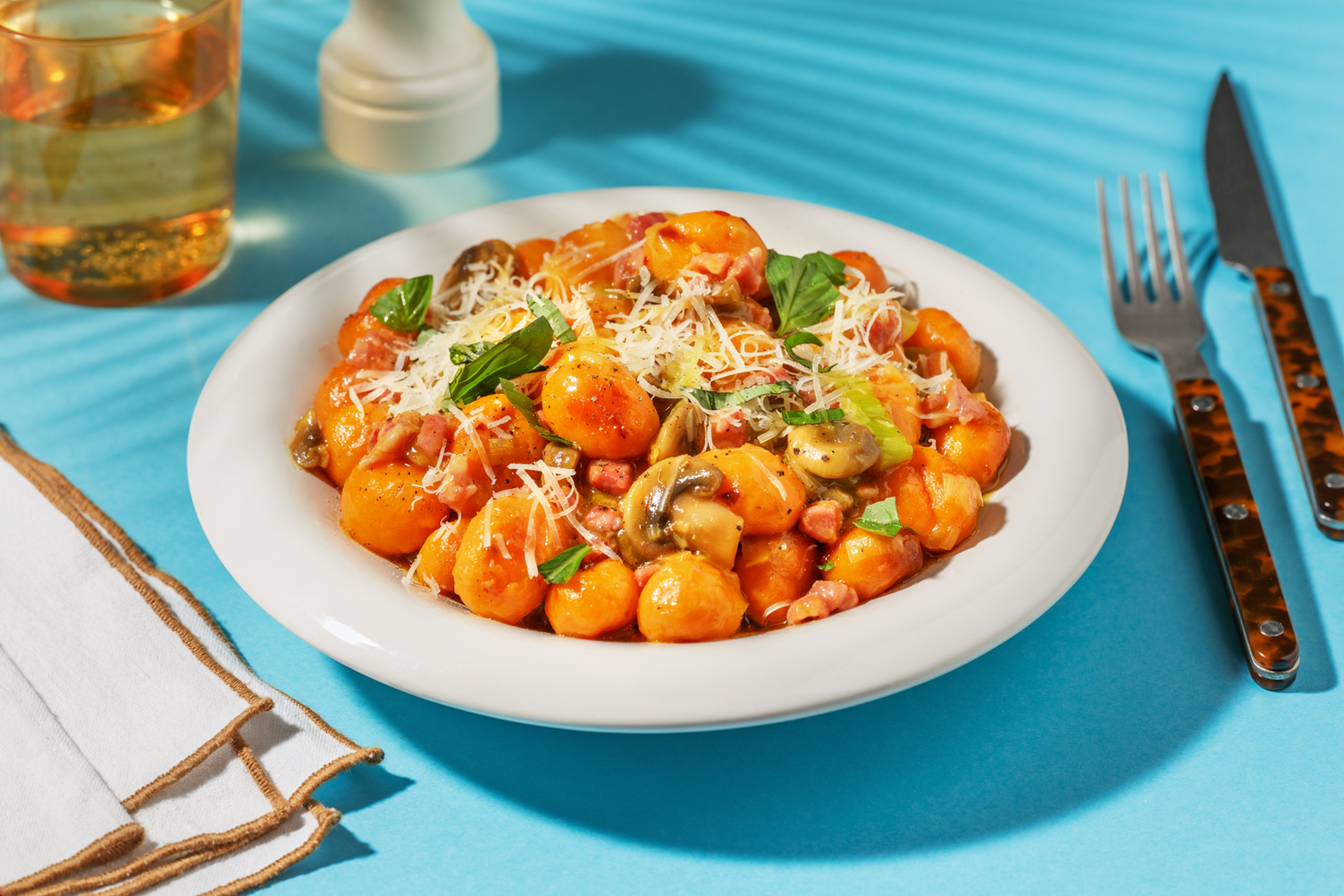 One Pan: Gnocchi-Pfanne mit Speck