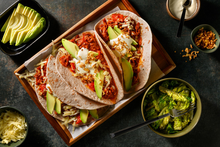 Spécial tribune : fajitas au porc effiloché