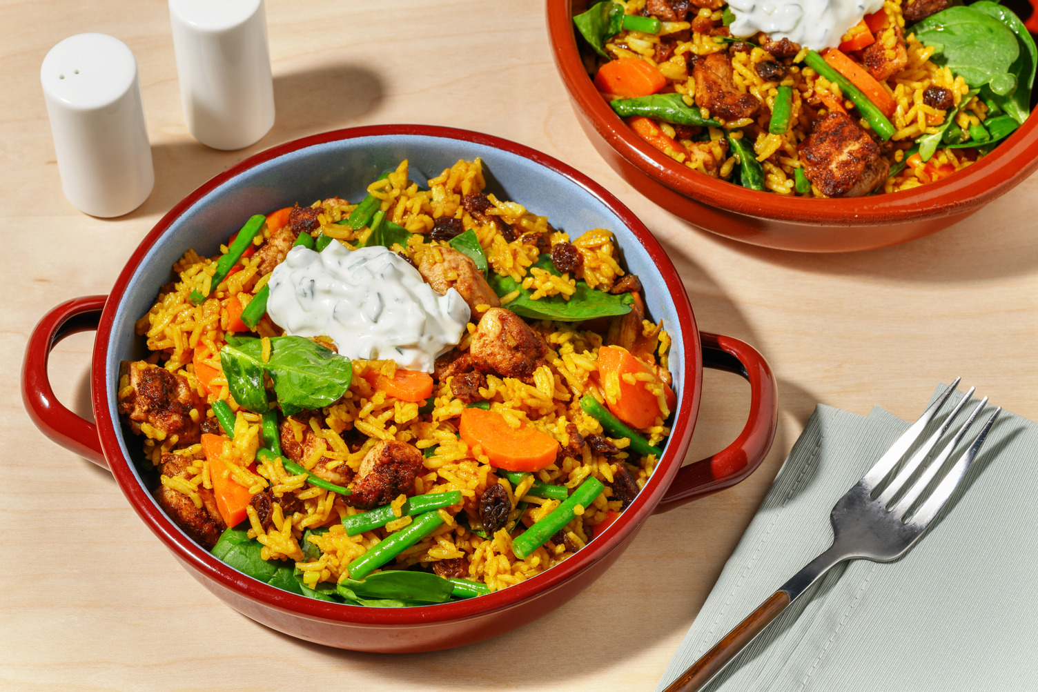 Spiced Chicken & Currant-Studded Biryani