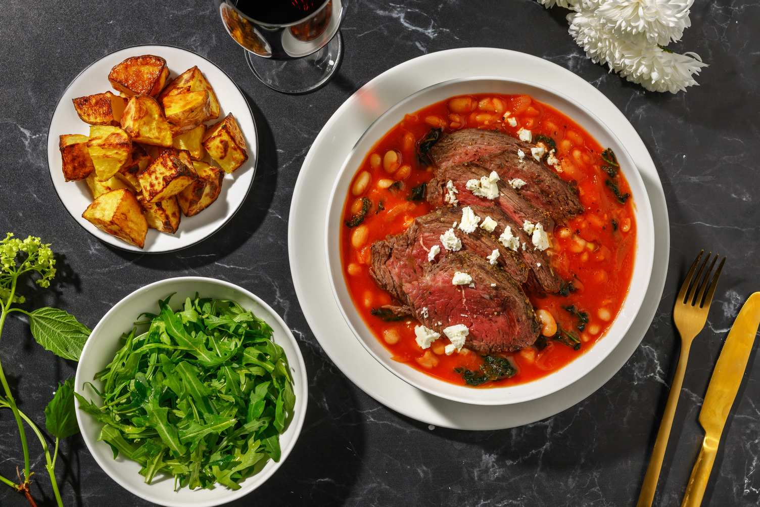 Greek Style Garlic and Oregano Roasted Lamb Leg 