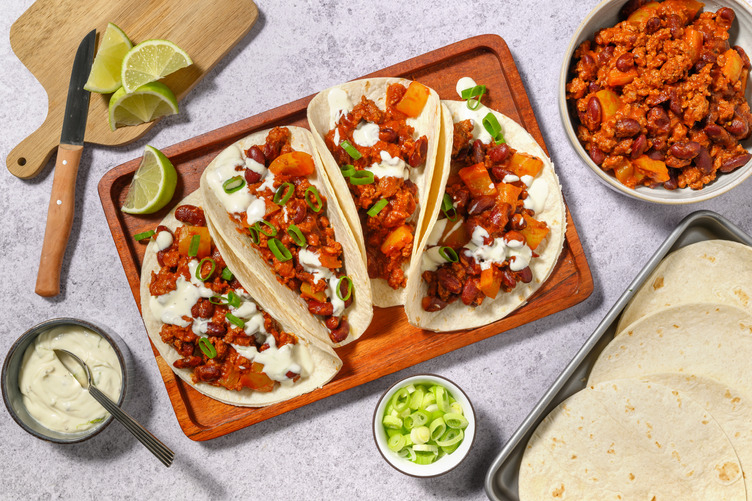 Mexican Spiced Beef Tortillas