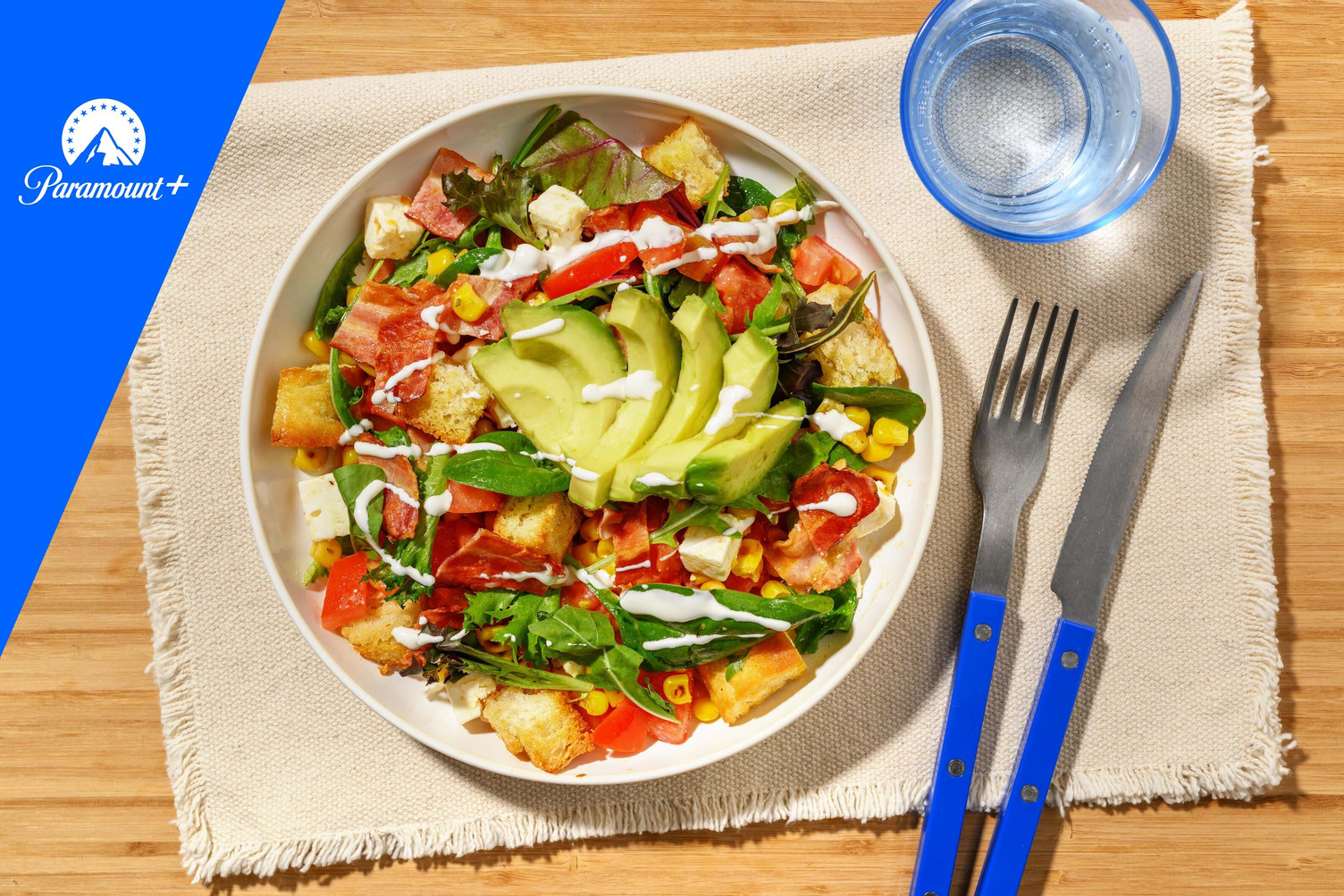 You Can't Sit With Us Bacon and Avocado Salad