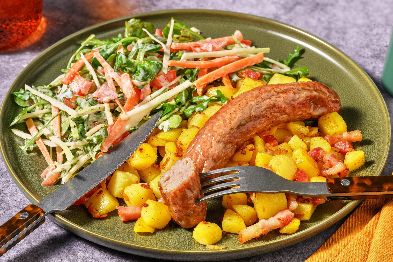 Brandt & Levie-worst met currykruiden