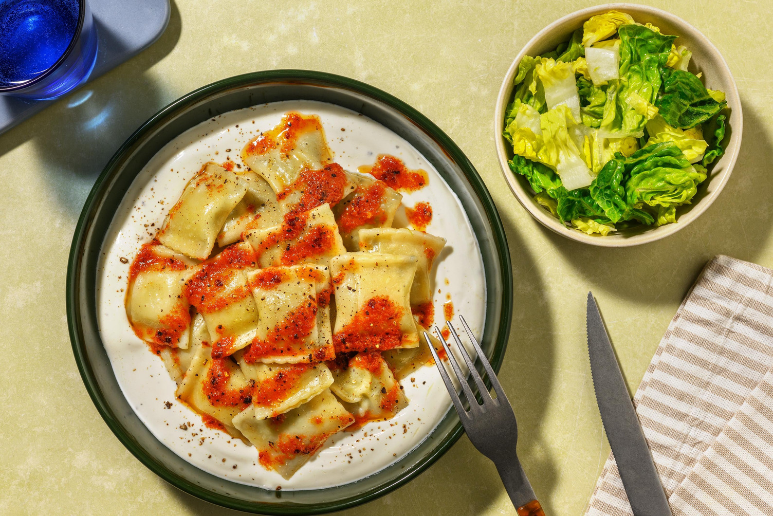 Veggie-Maultaschen nach Manti-Art 