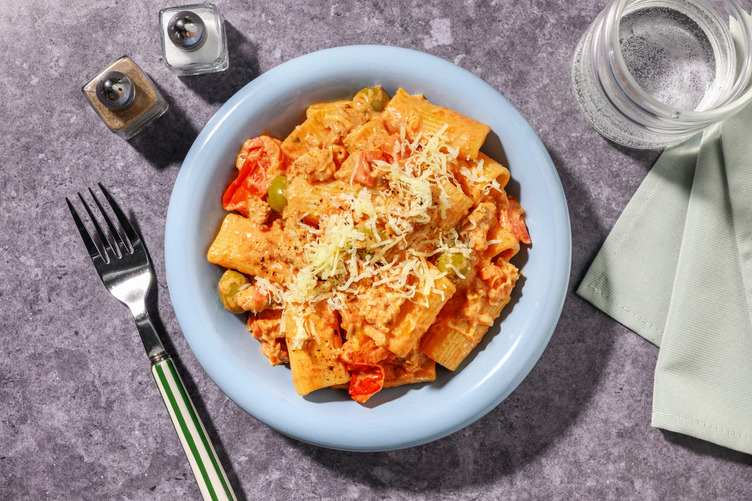 Pork ​and Cherry Tomato Pasta