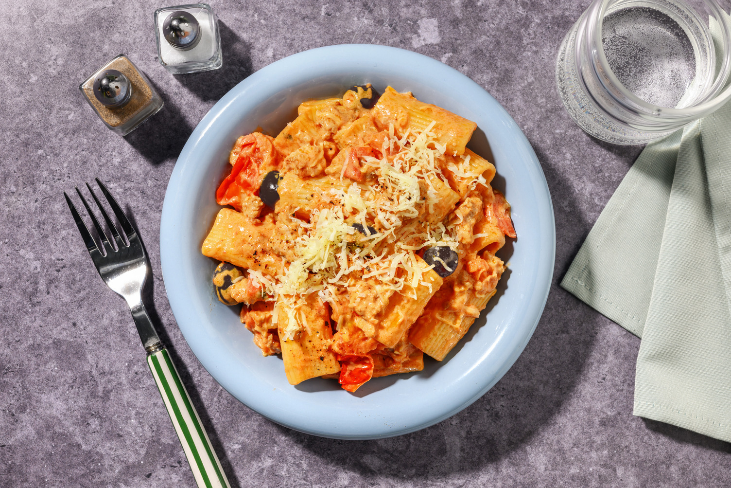 Turkey ​and Cherry Tomato Pasta