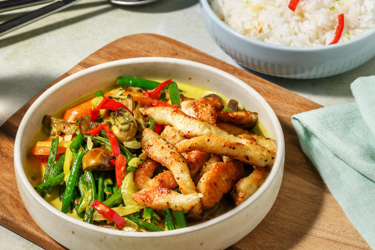 Indisches Korma-Curry mit extra Bio-Hähnchen