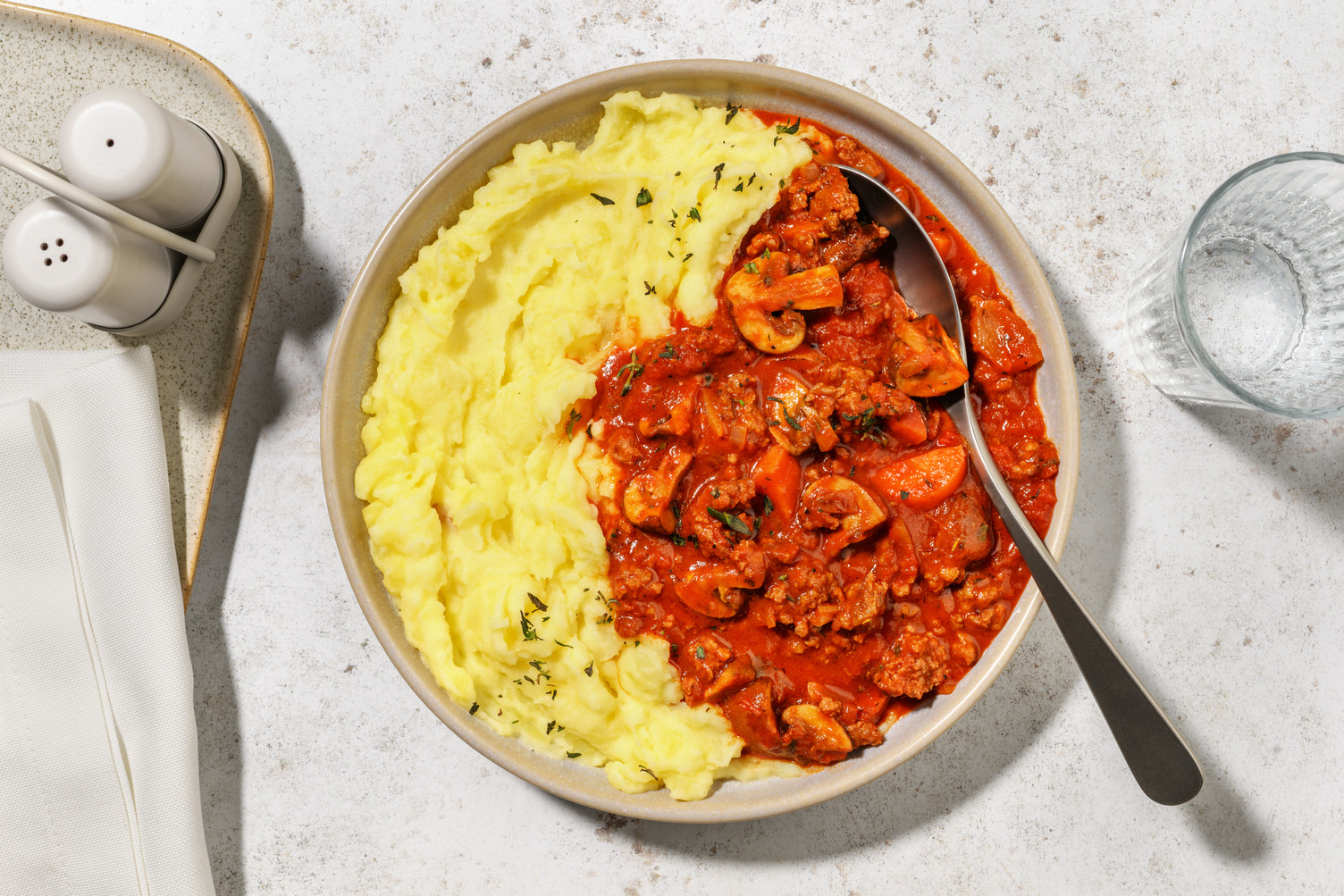 Hearty Lamb, Thyme and Mushroom Stew