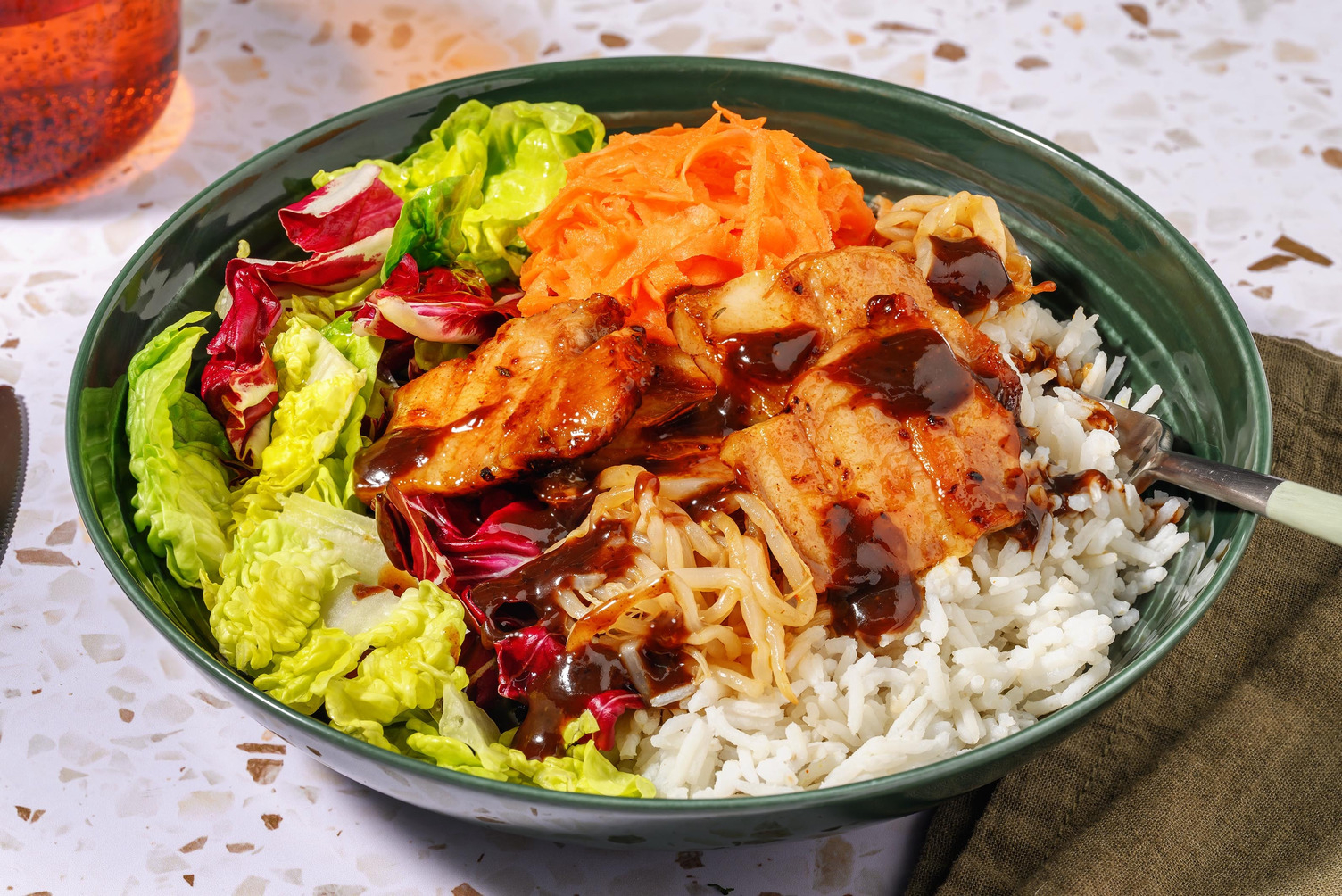 Sticky speklap met Koreaanse kruiden