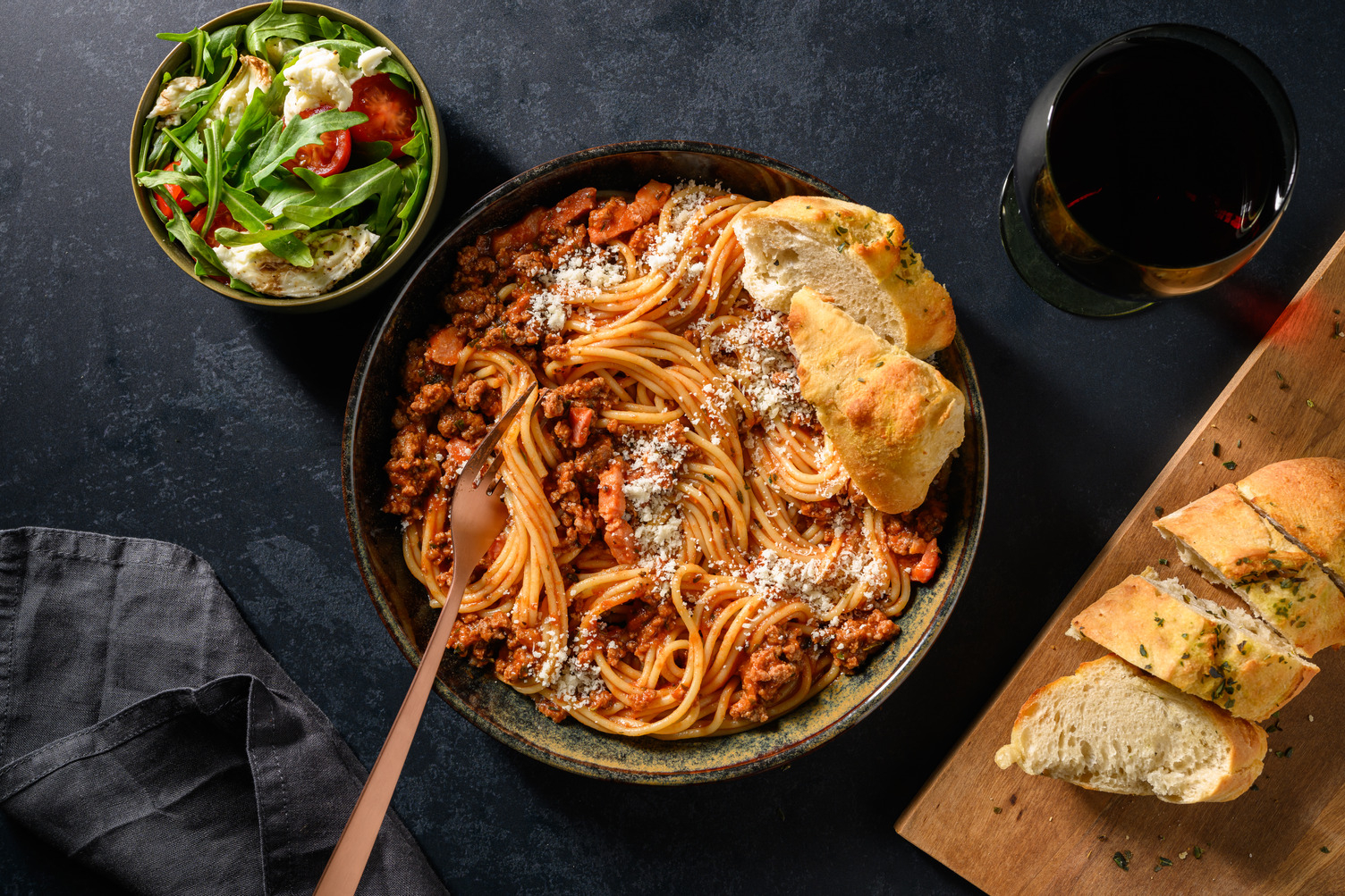 Ultimate Beef and Bacon Spaghetti Bolognese