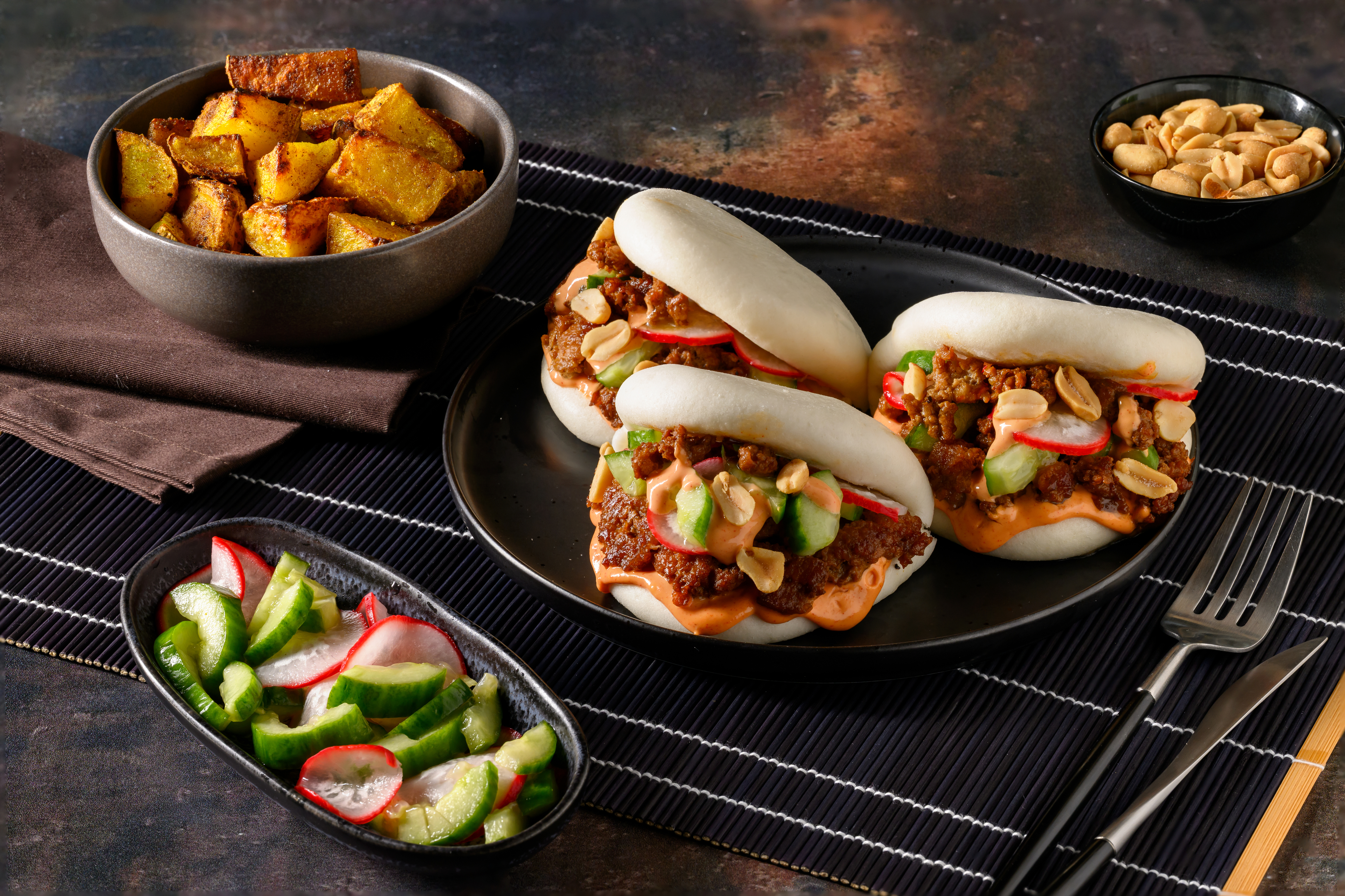 Spicy Lean Beef Bao