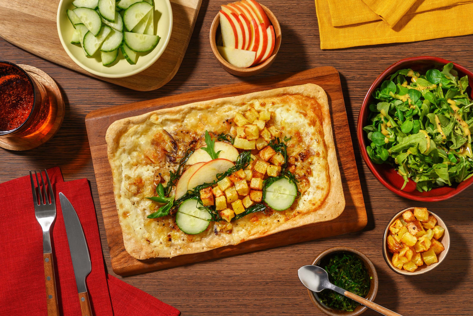 De favoriete flammkuchen van Max en Moritz