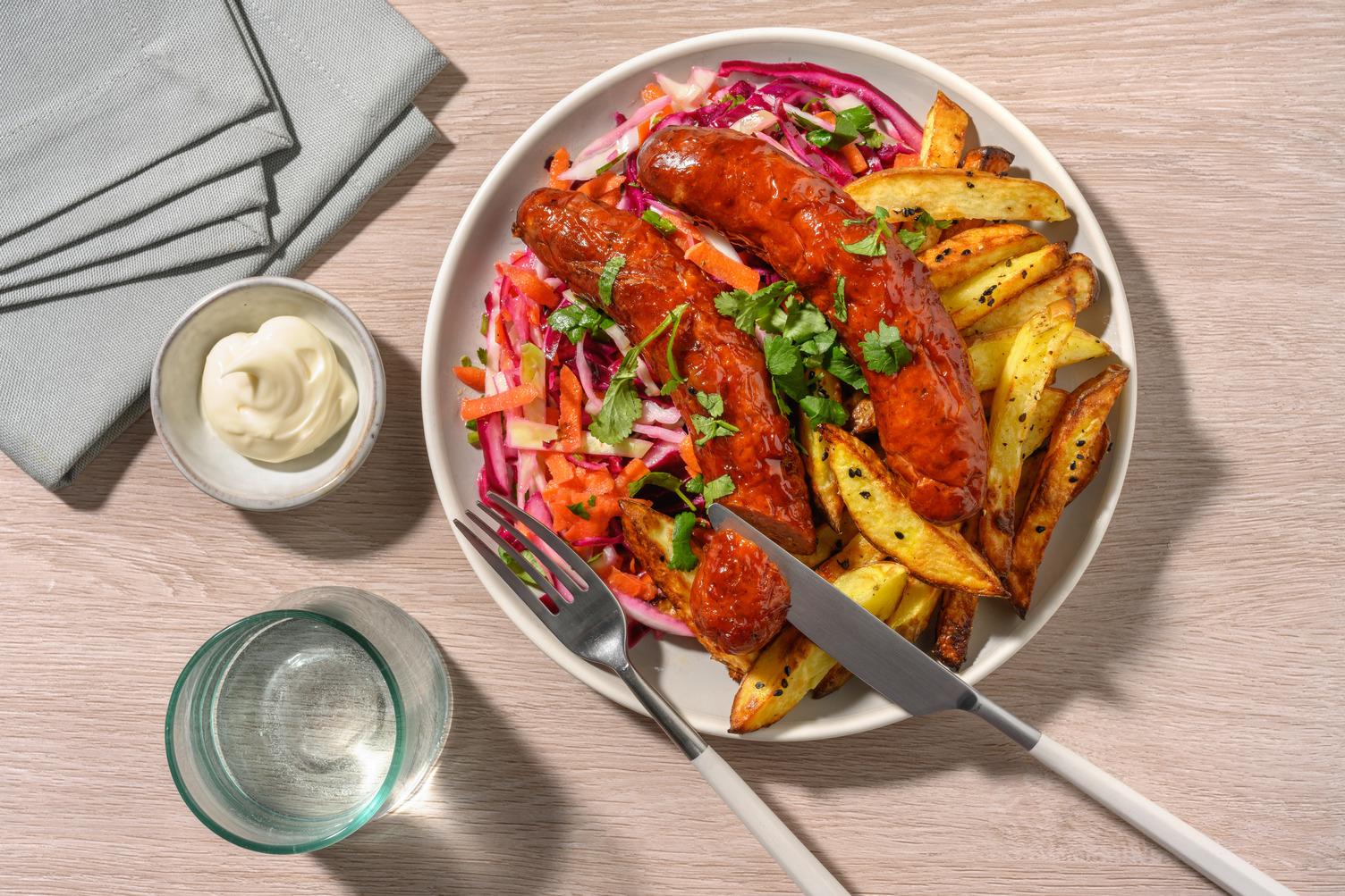 Sweet Chilli Glazed Sausages