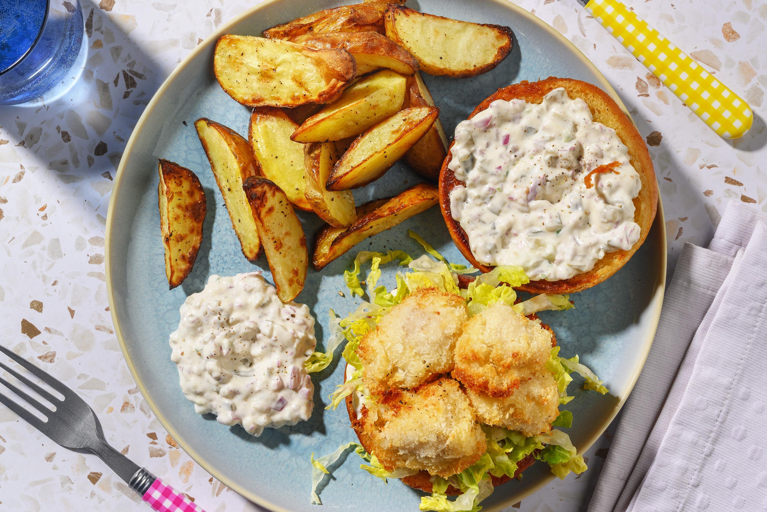 Panko-Hähnchen auf dem Wundereiland!