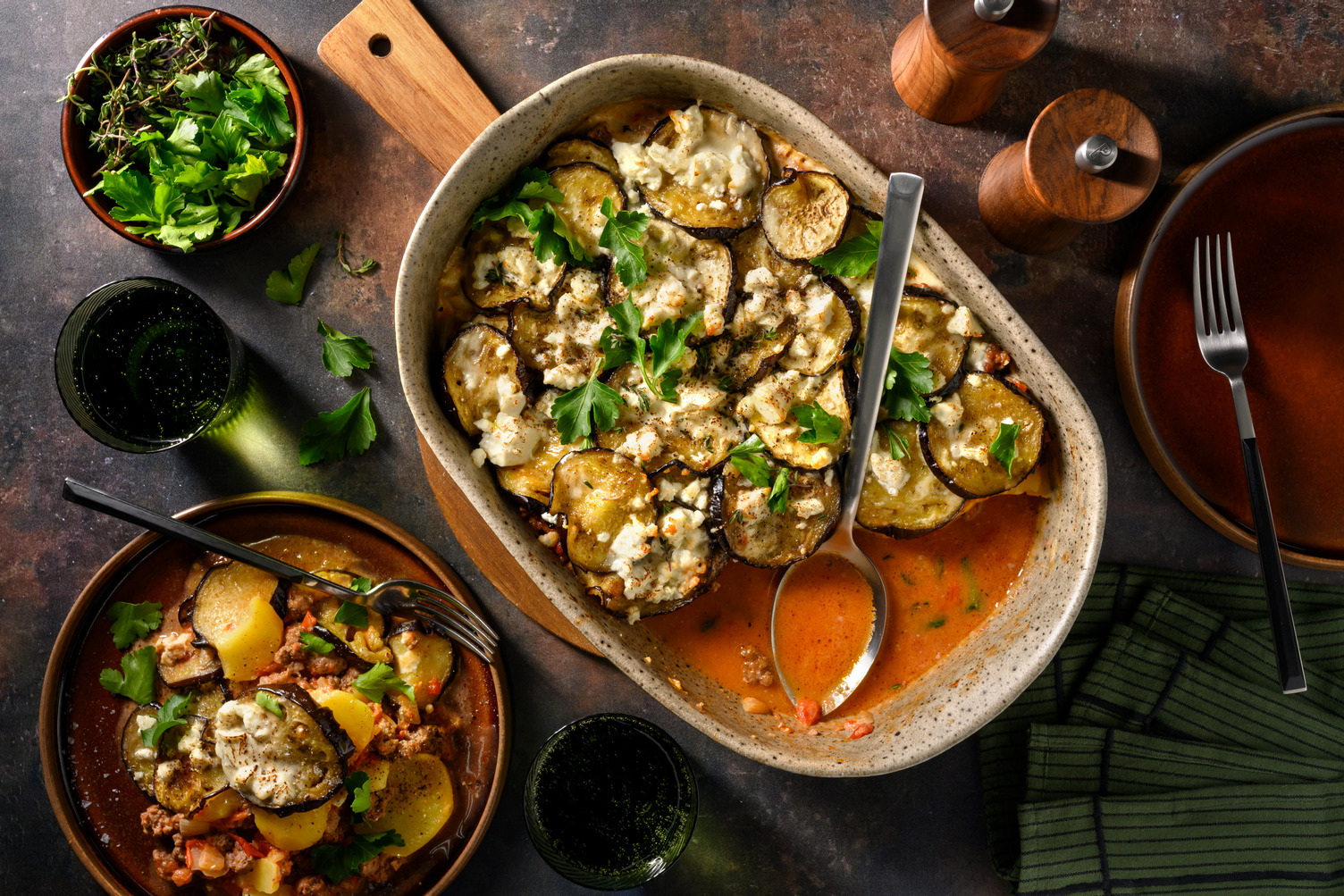 Moussaka mit Bio-Rinderhackfleisch