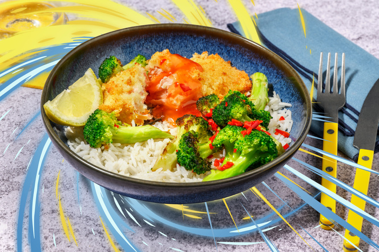 Dreamy Salmon and Broccoli Inspired by Kirilia