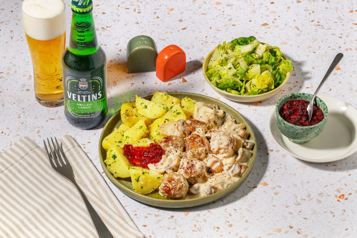 Köttbullar: Schwedische Bio-Rinderhackbällchen