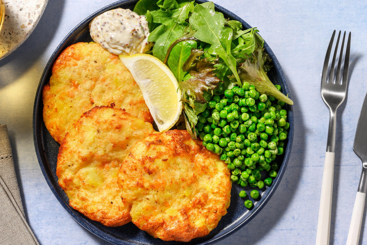 Homemade Cheesy Fishcakes